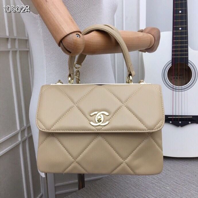 Ch**el top handle bags